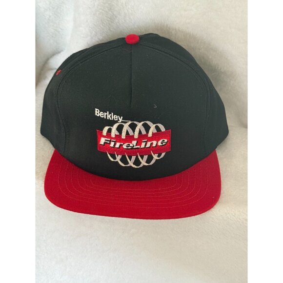 Berkley Fireline Embroidered Logo Snapback Hat Cap Made in USA - Picture 1 of 9